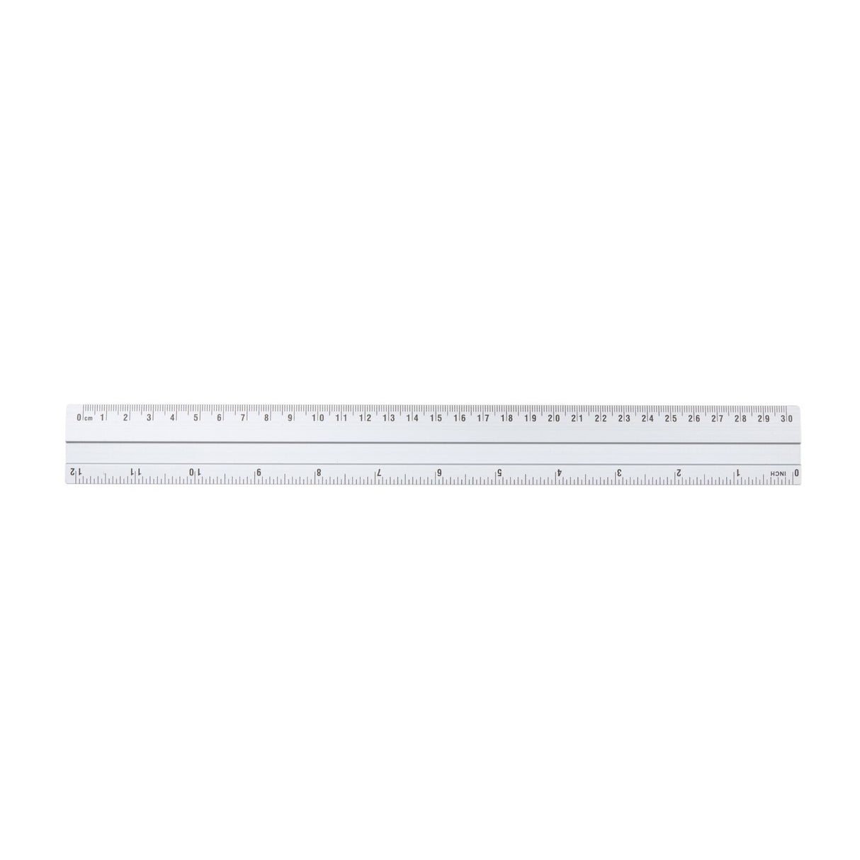 Topwrite | 30cm Metall Linjal med Anti-Slip