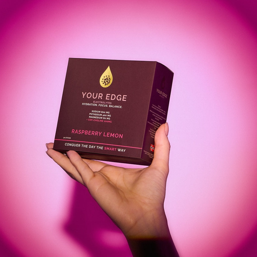 Your Edge Elektrolytter + CDP-Choline 30pk | 4 ulike smaker