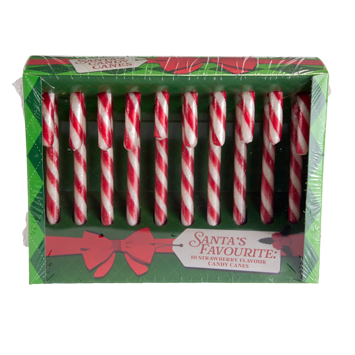 Becky's Candy Canes Julestenger Jordbær 10pk | 120g