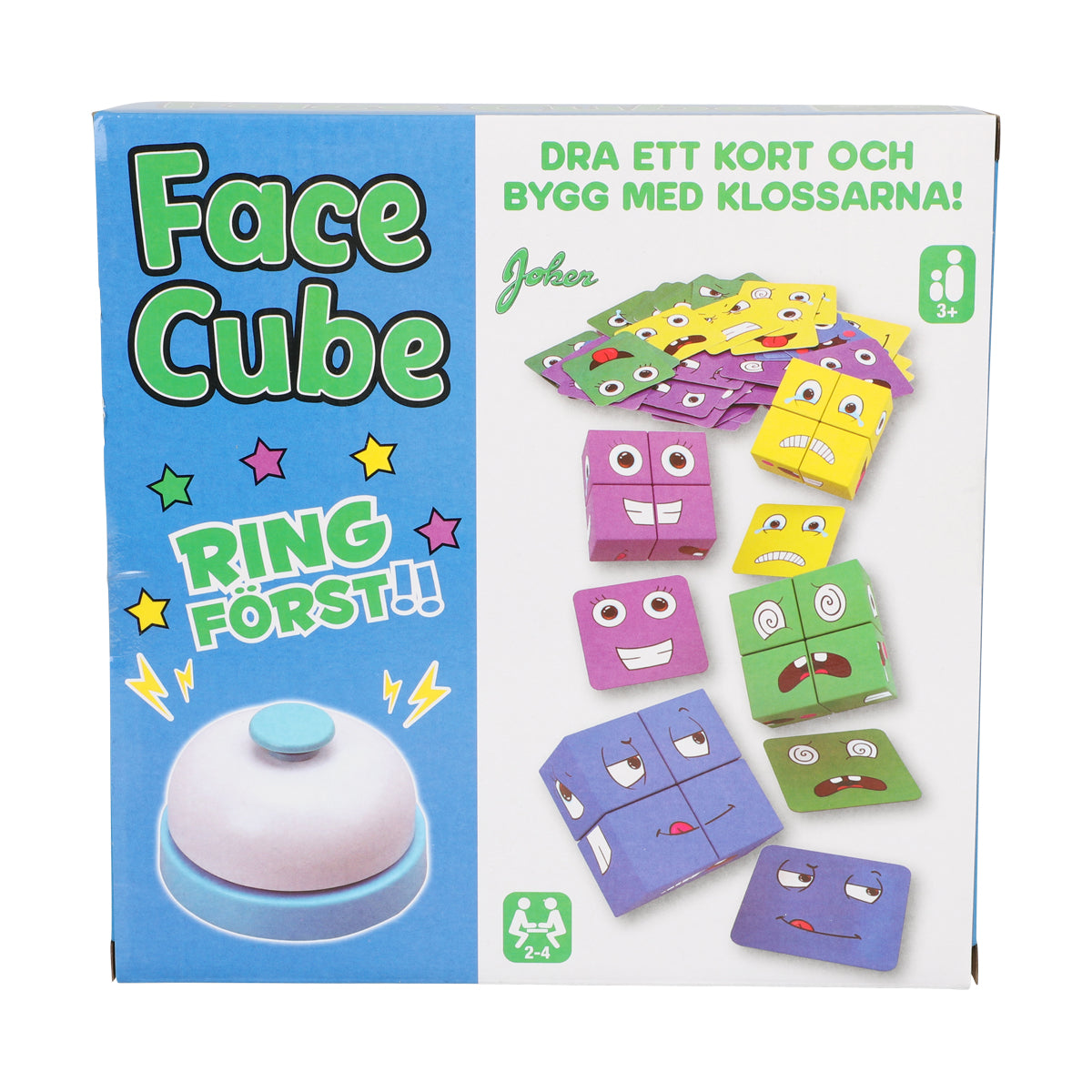 Face Cube Barnespill | Hjernetrim og Puslespill