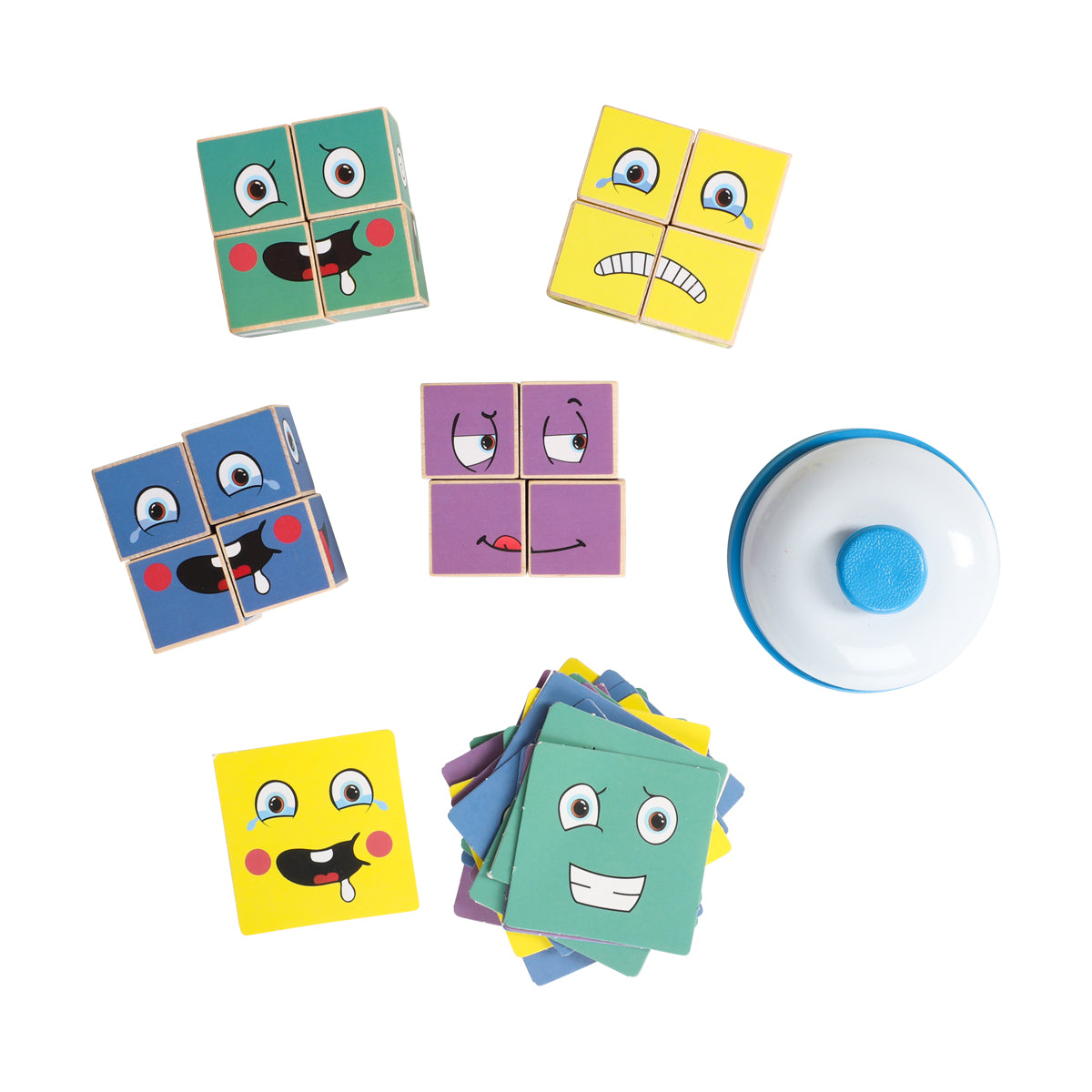 Face Cube Barnespill | Hjernetrim og Puslespill