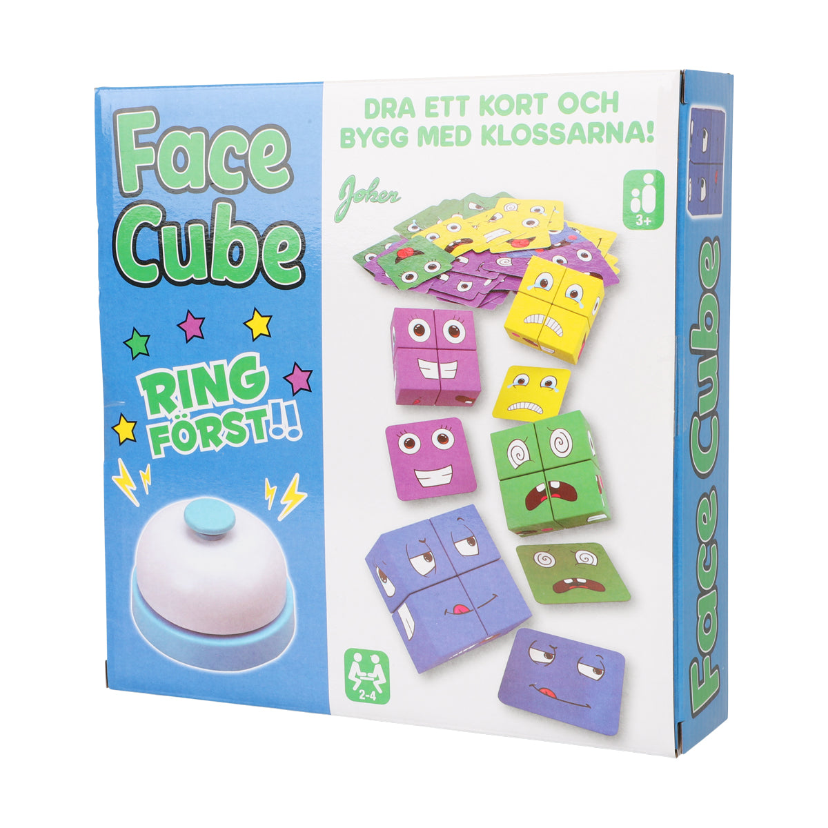Face Cube Barnespill | Hjernetrim og Puslespill