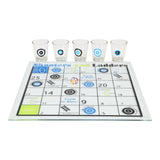 Shots and Ladders Drikkespill med 5 Shotglass