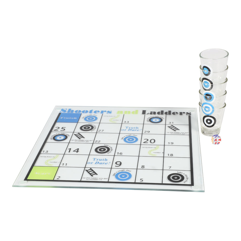 Shots and Ladders Drikkespill med 5 Shotglass