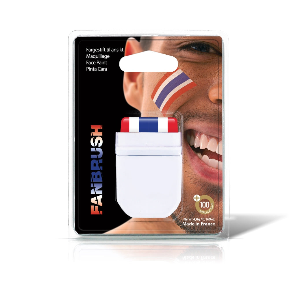 Fanbrush Norge Ansiktsmaling