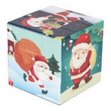 Julepuslekube med Nissemotiv | Christmas Cube