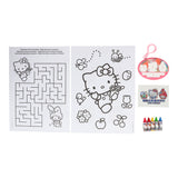Hello Kitty Aktivitetsblokk med Fargestifter og Nøkkelring