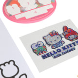 Hello Kitty Aktivitetsblokk med Fargestifter og Nøkkelring