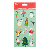 Juleklistremerkebok 16 Ark | 8 Forskjellige Julemotiv