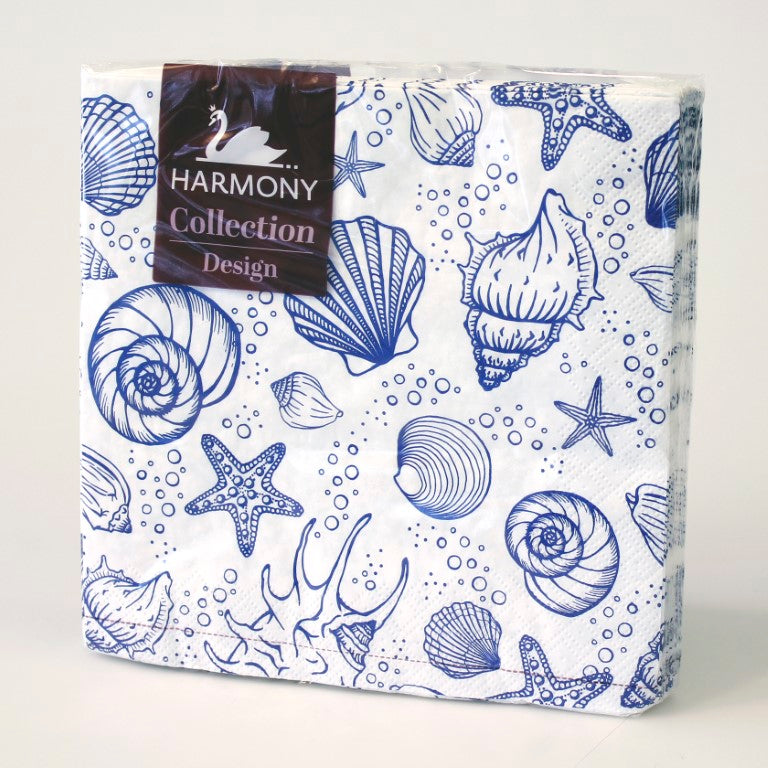 Maritime Servietter 20pk 3-lags | Harmony Collection