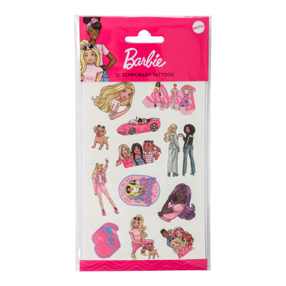Barbie Midlertidige Tatoveringer 12stk