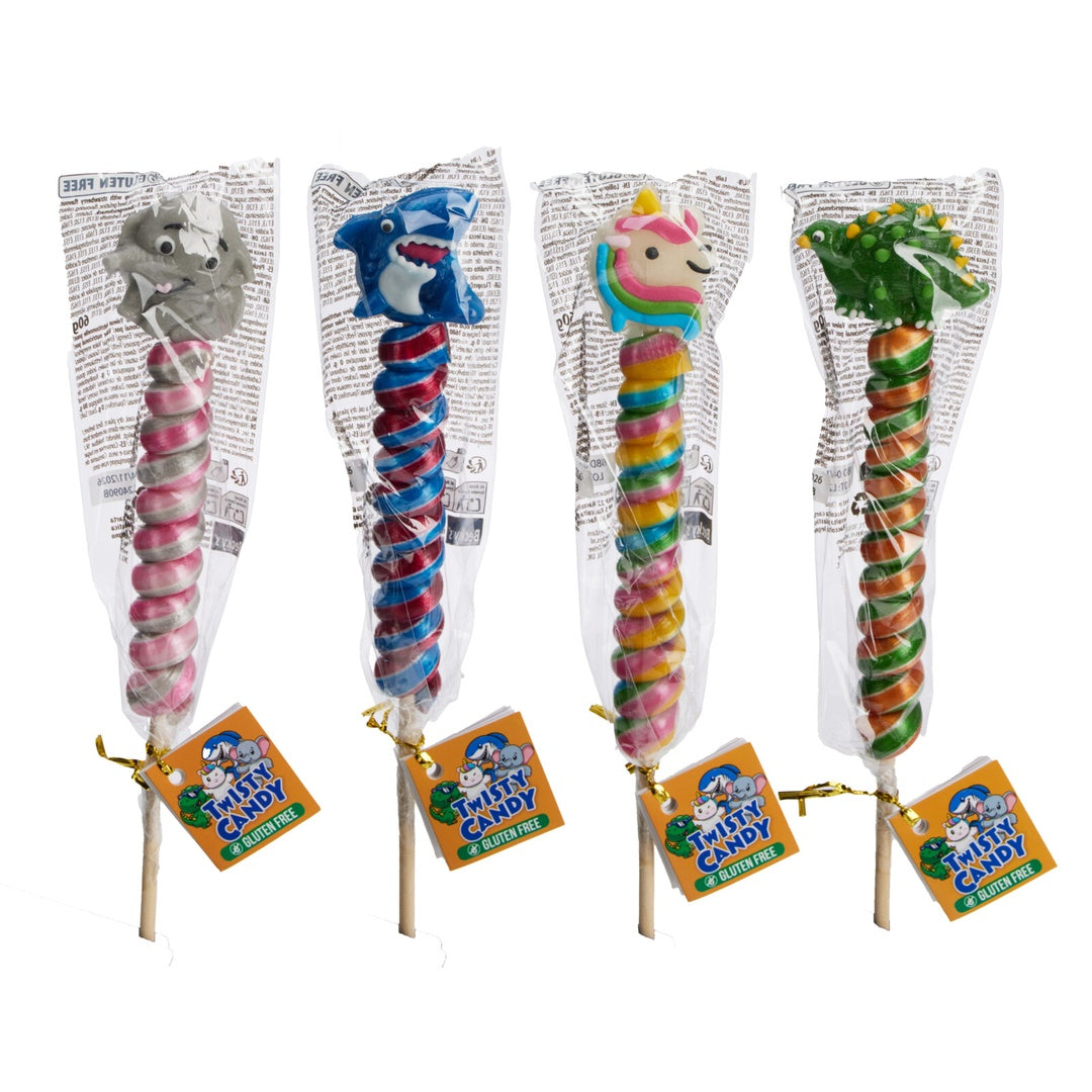 Twisty Kjærligheter| Fargerike 60g | Becky's