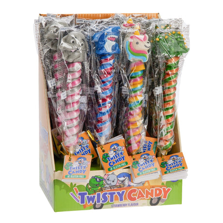 Twisty Kjærligheter| Fargerike 60g | Becky's