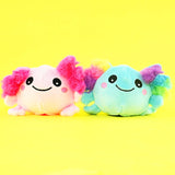 Plysj Squeeze Axolotl med Vannperler | 2 Farger
