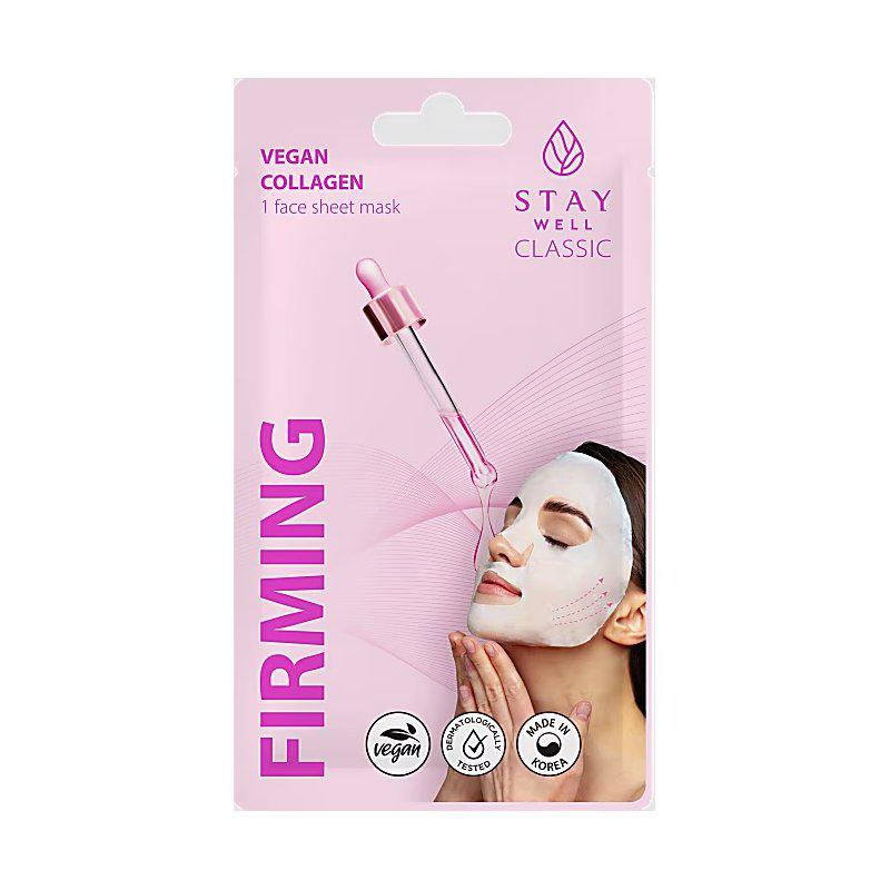 Classic Collagen Ansiktsmaske | Vegansk Kollagen 1pk