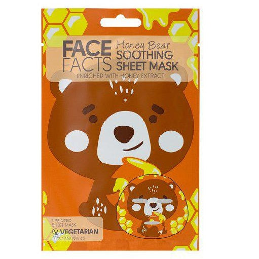 Face Facts Honey Bear Ansiktsmaske | Fuktighetsgivende