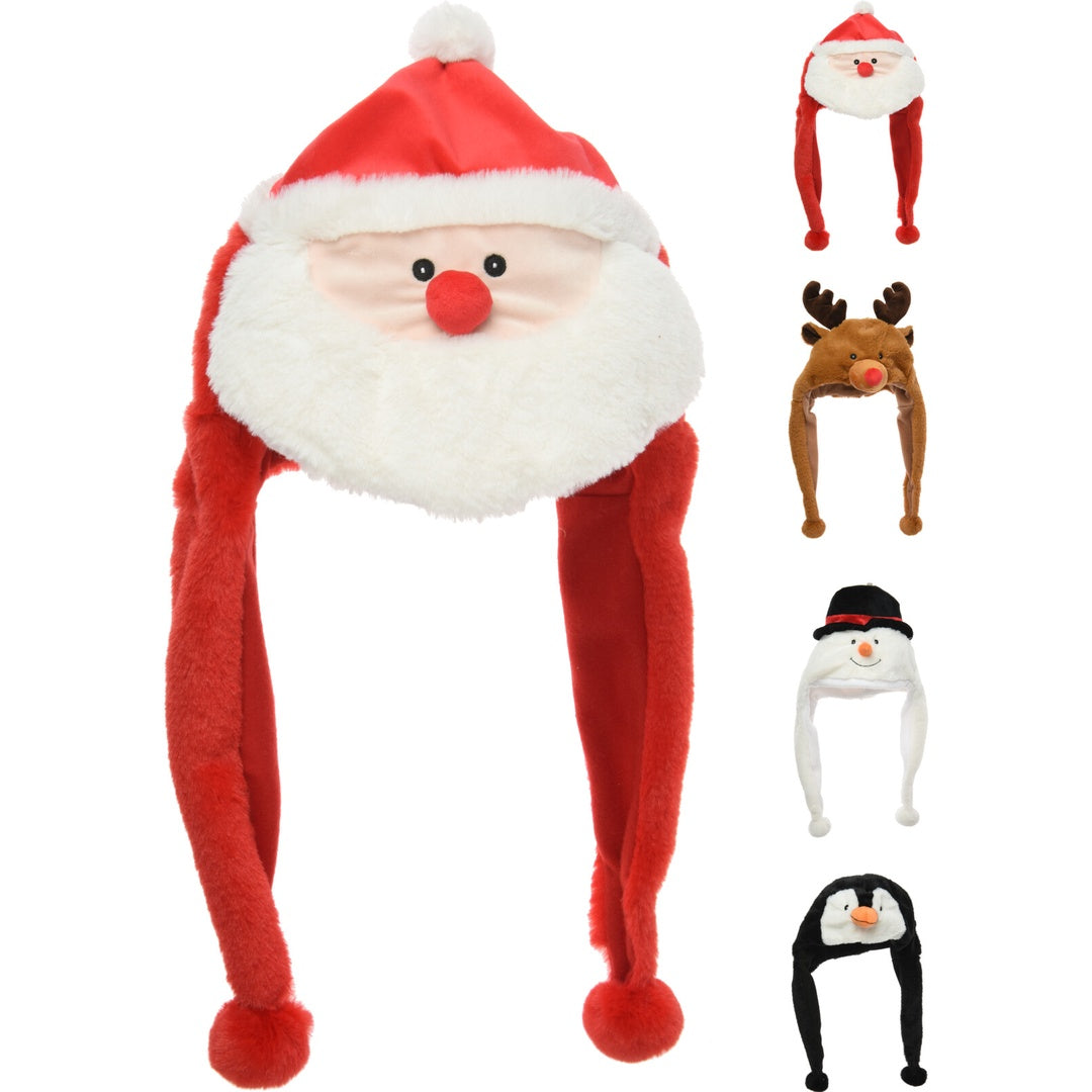 Julelue i Plysj 50 cm | 4 Varianter