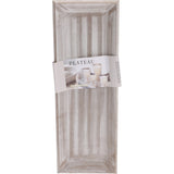 Trefat med Hvitvask | Dekor 40x14 cm