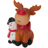Julefigurer i polyresin 7x4x10cm | 4 varianter