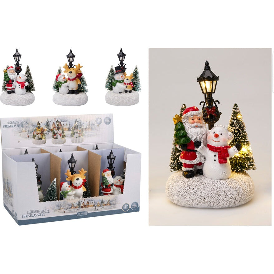 Juledekorasjon med Lys 15 cm | H&S Collection