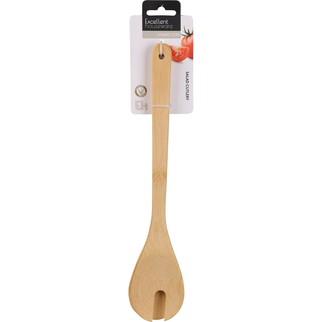 Salatserveringssett i Bambus 2 deler | Excellent Houseware