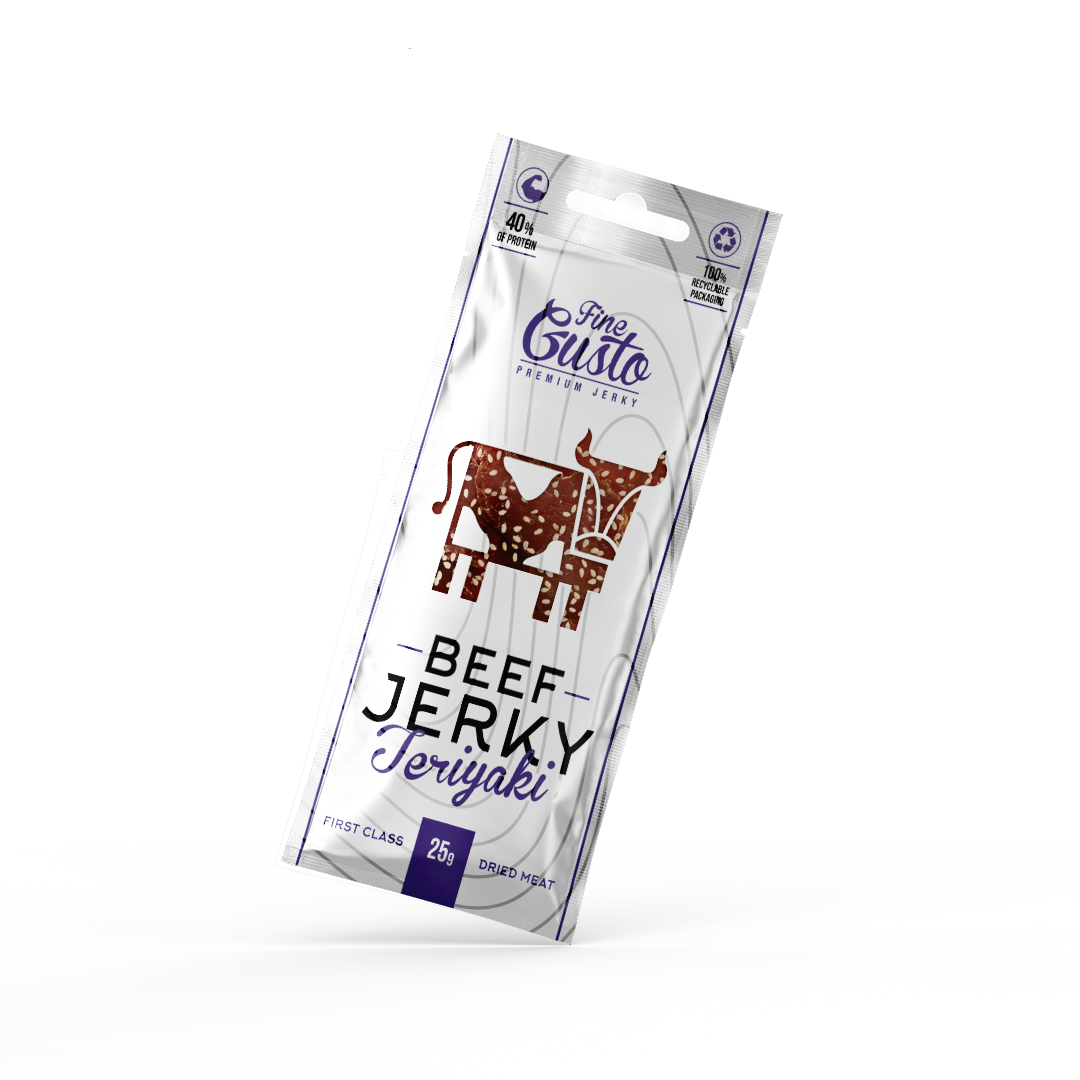 Fine Gusto Beef Jerky Teriyaki 25 g