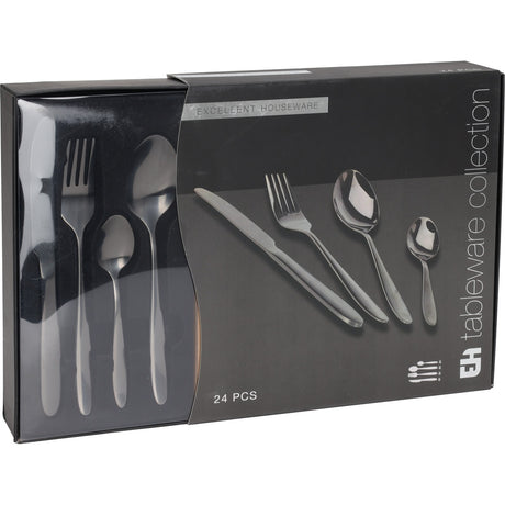 Bestikksett 24 deler | Excellent Houseware