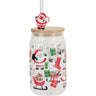 Juleglass med Sugerør 500ml | Excellent Houseware