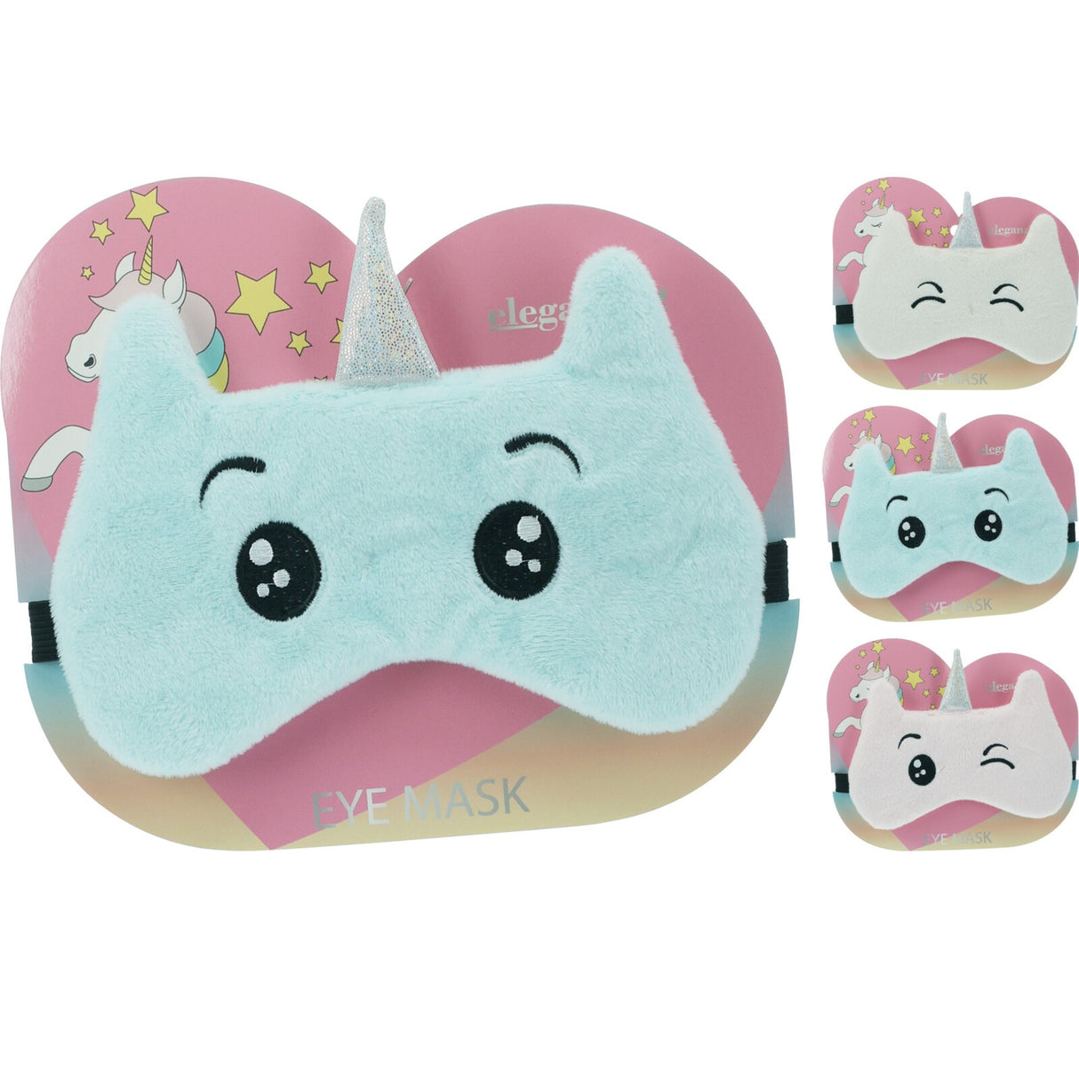 Sovemaske Enhjørning 18 x 13,5 cm| Eleganza