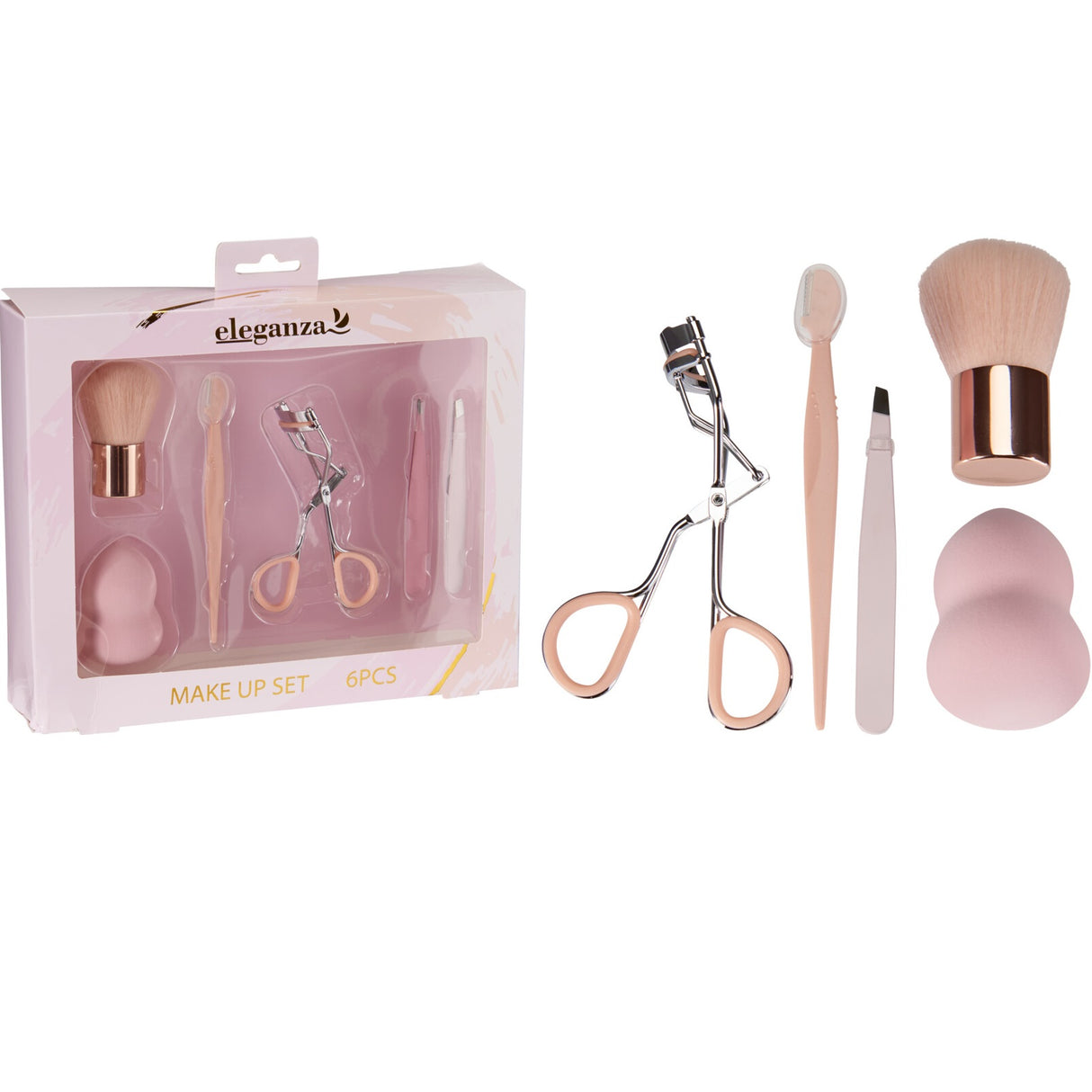 Sminkegavesett 6 deler | Eleganza