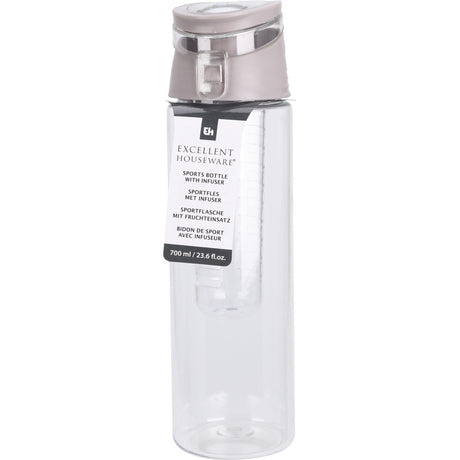 Drikkeflaske 700ml med Fruktbeholder | Excellent Houseware