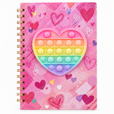 Paper Jam Pop-It Notatbok A5 | 80 Linjerte Ark | Velg Design