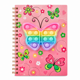 Paper Jam Pop-It Notatbok A5 | 80 Linjerte Ark | Velg Design