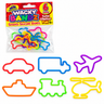 Jumbo Wacky Bandz Figurarmbånd 6pk | Velg Variant | Wizz Toys