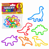 Jumbo Wacky Bandz Figurarmbånd 6pk | Velg Variant | Wizz Toys