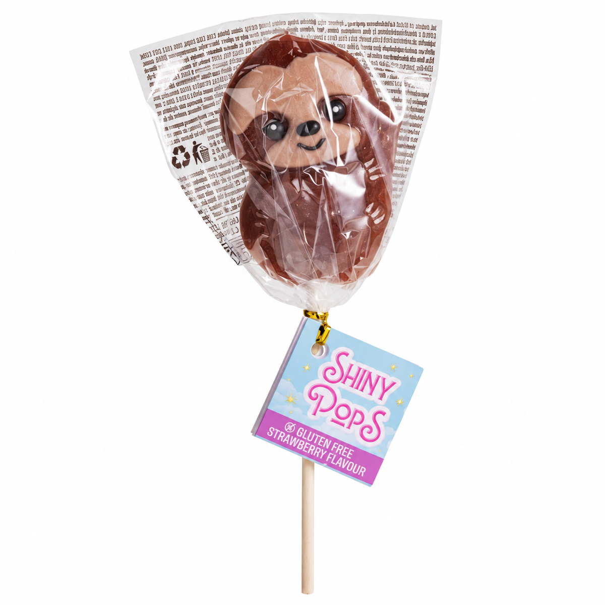 Shiny Pops Kjærlighet Jordbær 50g - Flere figurer
