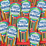 Vidal Rainbow Brushes 14x90g Large Pack