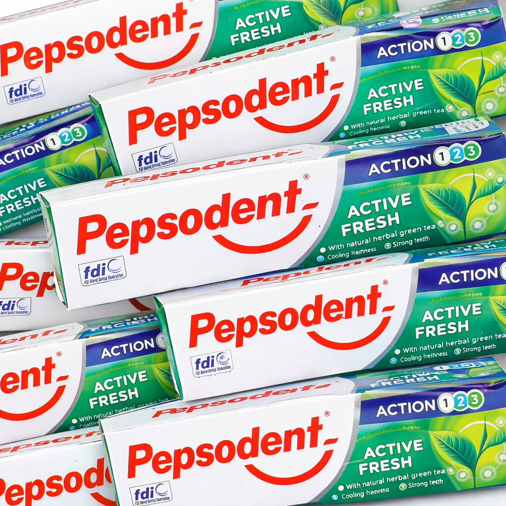 Pepsodent Tannkrem Active Fresh 10x75ml | Storpakk