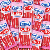 Vidal Sour Belts Strawberry 14x90g Large Pack