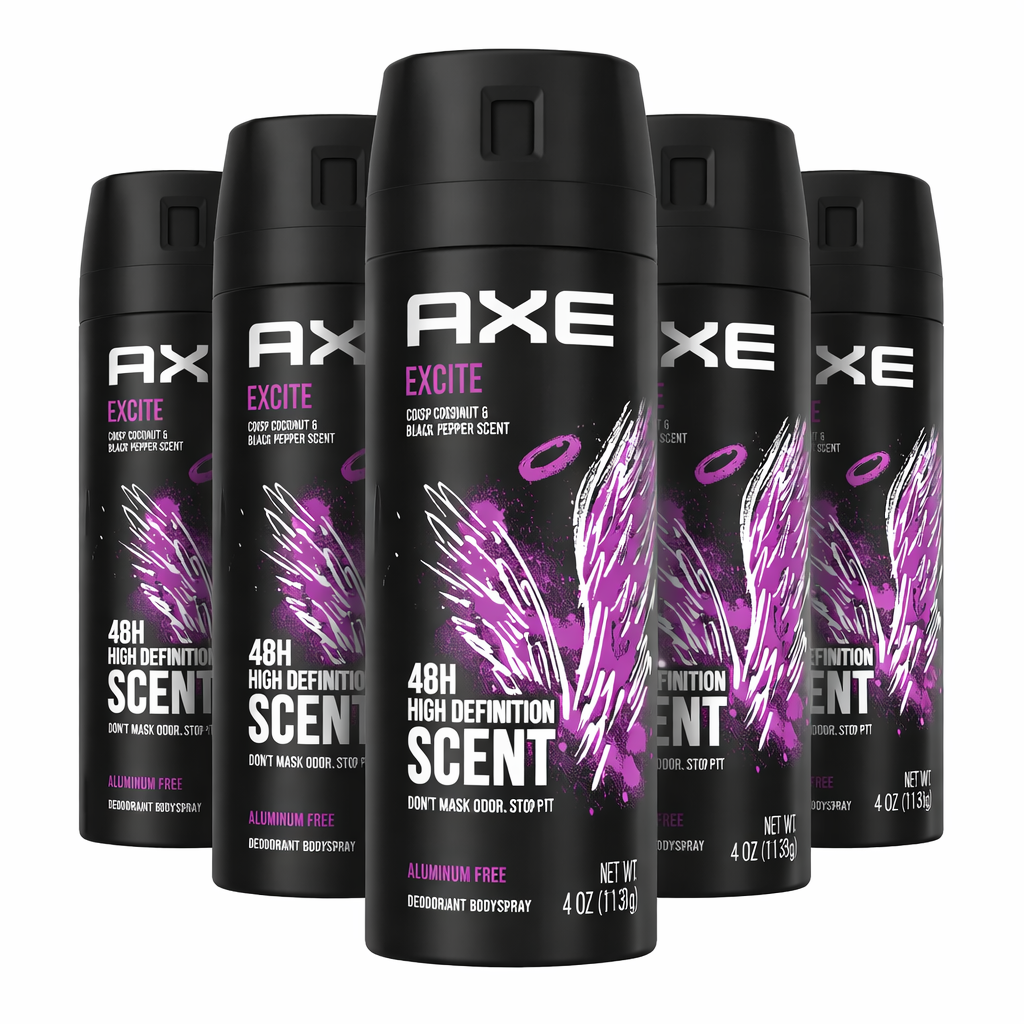 Axe Excite Spray 150ml 6pk Bulk Pack