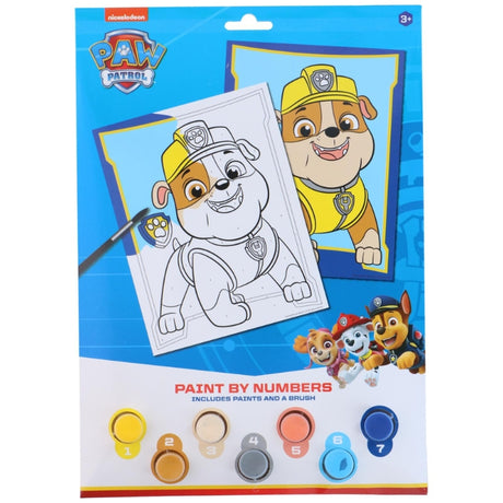 Paw Patrol Paint by Number | 4 variations