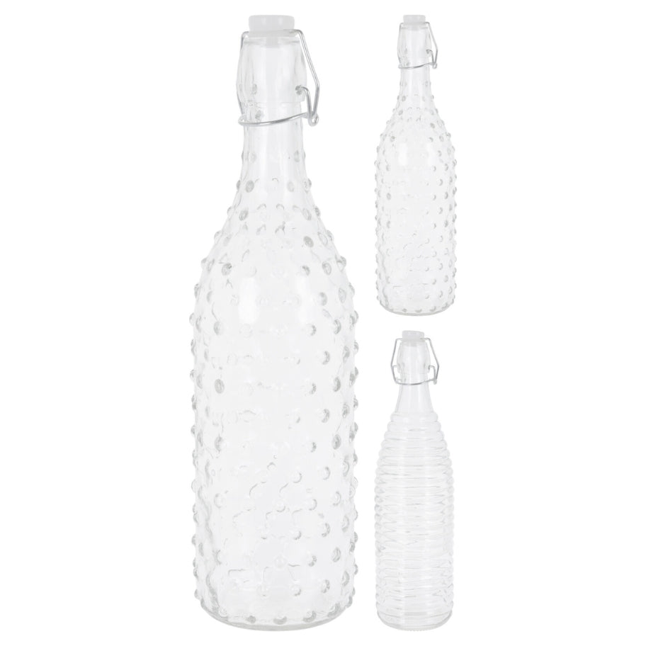 Glassflaske med Svinglokk 1000ml | Excellent Houseware
