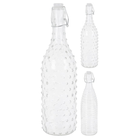 Glassflaske med Svinglokk 1000ml | Excellent Houseware