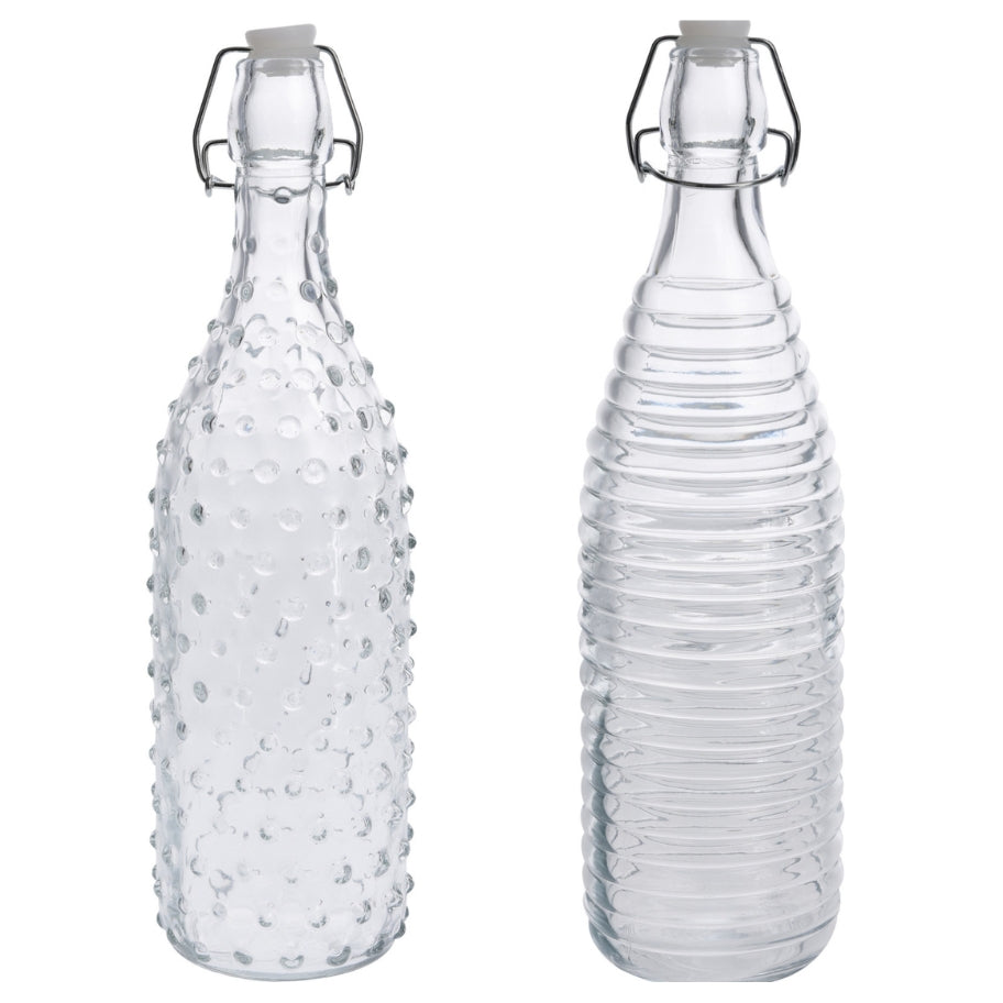 Glassflaske med Svinglokk 1000ml | Excellent Houseware