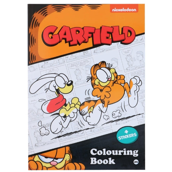 Garfield Tegnebok 48 Sider | Med Klistremerker