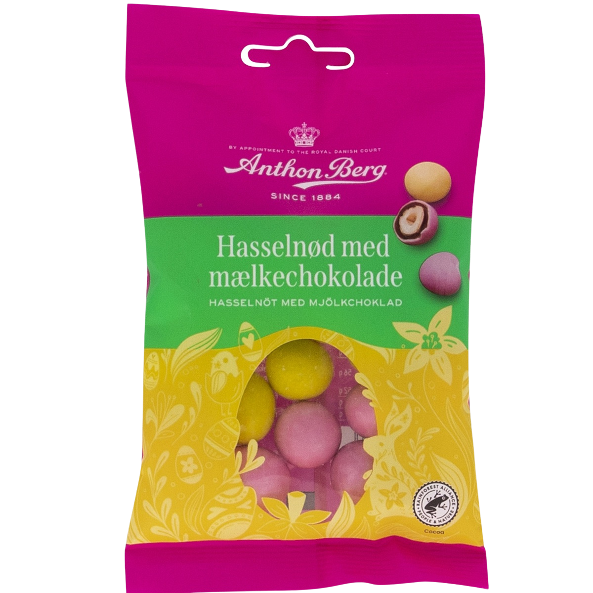 Anthon Berg Hasselnøttegg Melkesjokolade 80g