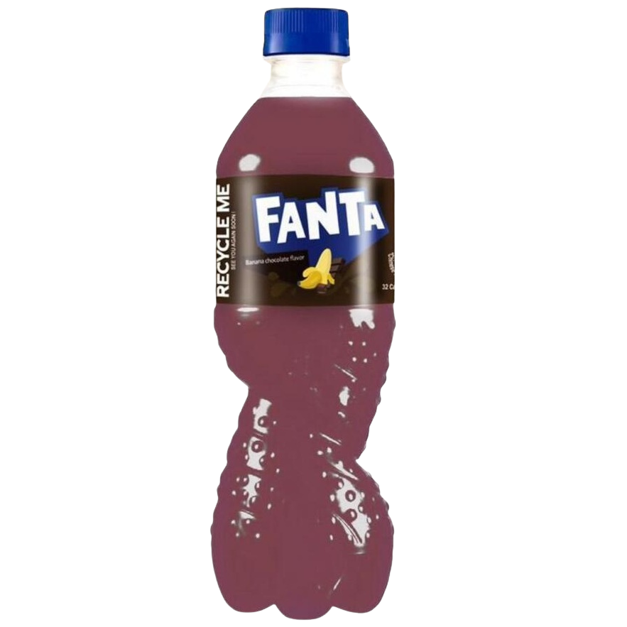 Datodeal- Fanta Banan Sjokolade Smak 500ml