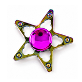 Fidget Spinner Metall Regnbue | 6 Varianter