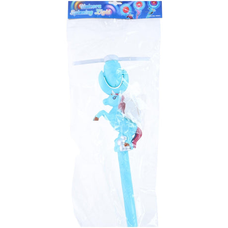 Lysende Enhjørningspinne 30cm | Snurrende Lyseffekt