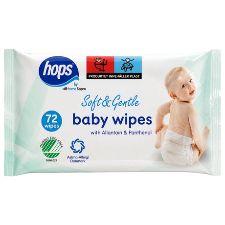 Hops Våtservietter Sensitive 16x72stk | Storpakk